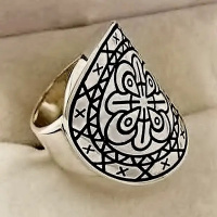 ​Перстень «Автентичний» (срібло)