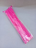 Синельная проволока/ 30 см / 5 мм/ ~100 шт / малиновый