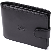 Бумажник мужской из гладкой натуральной кожи Tony Perotti 20853_1 (396A-Q nero) Черный