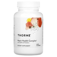 Комплекс для здоров'я серця з коензимом Q10 та глодом, Heart Health Complex with CoQ10 and Hawthorn, Thorne, 90 капсул