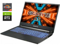 Игровой ноутбук Gigabyte A5 K1 / 15.6« (1920x1080) IPS / AMD Ryzen 7 5800H (8 (16) ядер 3.2 - 4.4 GHz) / 16 GB DDR4 / 512 GB SSD + 1000 GB HDD /...