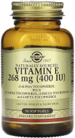 Solgar Vitamin E 268 мг (400 МО) 50 капсул