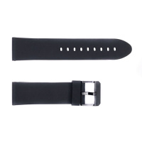 Ремінець для годинника Skmei 1469BK Black 24 мм чорний силіконовий