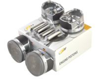 Поршень двигателя Daewoo Lanos 1.6 16V (79,50) (+0.50) (поршень, палец) анодированные (к-т 4 шт.)