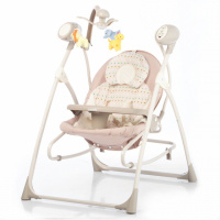 Колыбель-качели CARRELLO Nanny 3в1 CRL-0005  Baby Tilly, Beige Dot