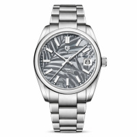Чоловічий годинник Pagani Design PD-1715 Silver-White з механізмом Seiko NH35 та сапфіровим склом
