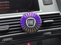 Ароматизатор в авто з еквалайзером Fiat, світлодіодне підсвічування в авто