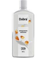 Рідкий гель для душу ТМ «Dobra» «Мигдальне молочко» 350мл