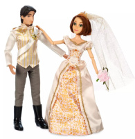 Рапунцель и Юджин набор свадебных кукол Rapunzel and Eugene Wedding Doll Set Tangled