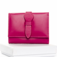 Женский компактный кожаный кошелек Dr.Bond