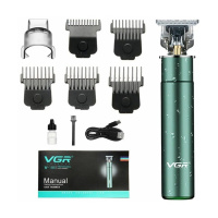 Машинка для стрижки аккумуляторная VGR V-186 триммер для волос и бороды