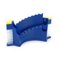 Органайзер MECHANIC MT-BR10 для хранения инструмента для мобильных телефонов, 7*9*10*4 мест, 328*178*103мм, синий