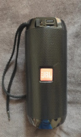 Колонка портативная с USB, FM, SD. BLUETOOTH 2 динамика и светомузыка TS 100
