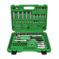 Набор автоинструментов 1/4«, 1/2» 94 ед. (6-гран.) TOPTUL GCAI094R