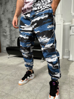 Спортивні штани чоловічі плащівка на підкладці