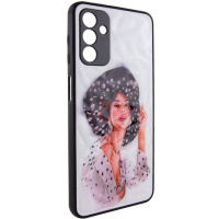 TPU+PC чохол Prisma Ladies для Samsung Galaxy A54 5G, Girl in a hat - купити в SmartEra.ua