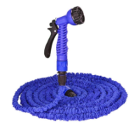 Шланг Садовый KY-600B, 20-60м/200ft, + распылитель, насадка на кран, Blue, Box