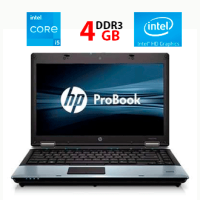 Ноутбук Б-класс HP ProBook 6450b / 14« (1366x768) TN / Intel Core i5-450M (2 (4) ядра по 2.4 - 2.66 GHz) / 4 GB DDR3 / 240 GB SSD / Intel HD...