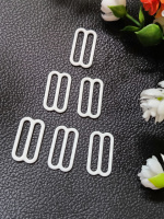 Регулятор для бретелей/ 1 шт/ металл / цвет белая эмаль / 21мм