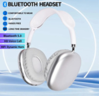 P9 Беспроводные Bluetooth-наушники с микрофоном (чёрные)