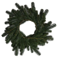 Искусственный рождественский венок Зеленый Праздничный 60 см TD-VINGR