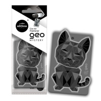 Ароматизатор Aroma Car Cellulose Geo Cat - Black Mystery сухий