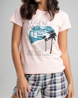 Жіночий комплект футболка з шортиками S, M, L, XL