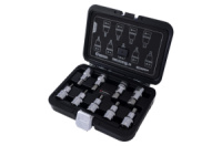 Набор бит HEX Intertool - 1/2« x H4-H17 x 55 мм (9 шт.) Storm 1 шт.