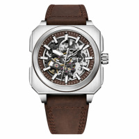 Чоловічий механічний годинник Pagani Design PD-1791 Brown-Silver з автопідзаводом та сапфіровим склом