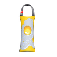 Іграшка для собак WAUDOG Fun з пищалкою, малюнок «Яєчня», L, Ш 11 см, Д 26 см