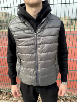 Стьобана чоловіча жилетка, (сірий)