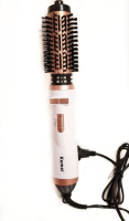 Вращающаяся воздушная щетка фен расчестка KEMEI KM-8020 2 В 1 – плойка для волос мультистайлер