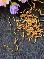 Швензы. Цвет- лимонное золото. В упаковке 5 пар (10 шт.)