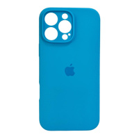 Чохол для смартфона Silicone Full Case AA Camera Protect for Apple iPhone 16 Pro 44,Light Blue (FullAAi16P-44)