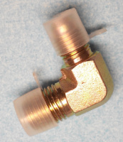 Фитинг 90°  с удлинителя на шланг