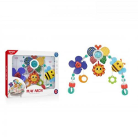 Дуга на ліжечко, коляску (брязкальця, гризунки)