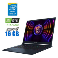 Игровой ноутбук MSI Stealth 14 Studio A14VF / 14« (1920x1080) IPS / Intel Core i7-13620H (10 (16) ядер по 3.6 - 4.9 GHz) / 16 GB DDR4 / 1000 GB SSD