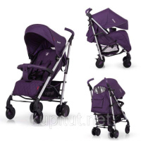 Коляска прогулочная CARRELLO Arena CRL-8504  Ultra Violet  в льне алюминиевая