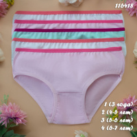 Труси дитячі сліпи для дівчинки Nicoletta вік: 3, 4-5 років 5 шт.