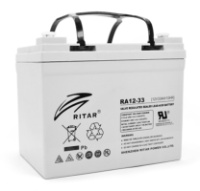 Акумуляторна батарея RITAR RA12-33 12V 33.0Ah