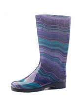 Женские резиновые сапоги Миссони морская волна