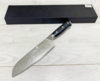 Кухонный нож Sonmelony 30,7см (сталь S90V, рукоять из карбона) - 743-4S