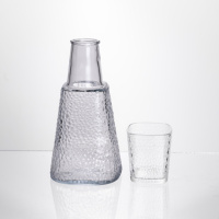 Кувшин 1 литр со стаканом 1 шт по 200 мл Прозрачный HP-19-PYF-3