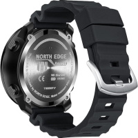Ремінець каучуковий North Edge Black розмір 24