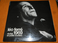 Leo Ferre 1969 recital en pablic a bobino 2LP