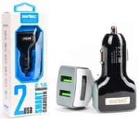 АЗУ 2USB SERTEC ST-229 BLACK/WHITE