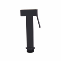 Лійка для ручного душу Qtap (160,5x18,2x56) для змішувача для раковини з гігієнічним душем Gemini Matt Black QTGEM160518256BLA50076