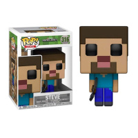 Фигурка Стив. Фанко Поп Майнкрафт. Funko POP Minecraft. Статуэтка Стив (Steve) из игры Майнкрафт 10 см