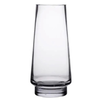 Стеклянная декоративная ваза для цветов 21 см прозрачная ваза для интерьера 1 л HP-10-21