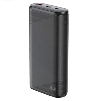 Батарея универсальная XO 20000mAh, PD/20W, QC/18W, Type-C & USB-A, black (PR150)